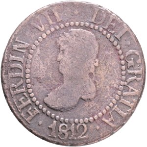 FERDINAND VII. 1808-1833,12 Dineros 1812, Majorca