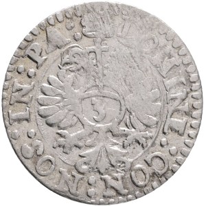 Canton Zug, 3 Kreuzer 1604