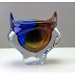 Decorative glass designed by Josef Hospodka - Czechoslovakia - 1970s