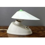 Table lamp made of white bakelite ESC - Czechoslovakia 1930s