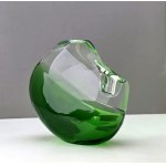 Art glass vase proj. Ladislav Palecek 1977.