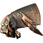 Jozef Fajngold ( 1910 - 1998 ) - Metalwork, brooch - Juhas, Harnaś [ communist period ].