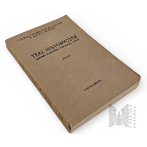 PSZnZ/Emigration Book Historical portfolios Cahiers D'Histoire-Historical Papers Volume 16 1969-1971.