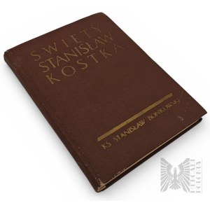 PRL Book Saint Stanislaw Kostka Rev. Stanislaw Bonkowski Plock 1967