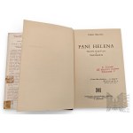 PSZnZ/Emigracja „Pani Helena. Opowieść biograficzna o Modrzejewskiej.” - Tymon Terlecki Londyn 1962