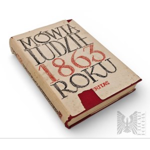 PSZnZ/Emigration Book Saying People 1863 Jozef Jarzębowski 1963