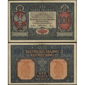 Poland, 100 Polish marks, 9.12.1916