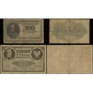 Polonia, serie di 4 banconote 1919