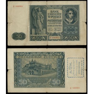Polsko, 50 zlotých, 1.08.1941