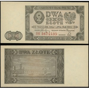 Poland, 2 zloty, 1.07.1948