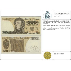 Poland, 500 zloty, 1.06.1982