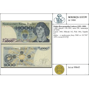 Poland, 1,000 zloty, 1.06.1982