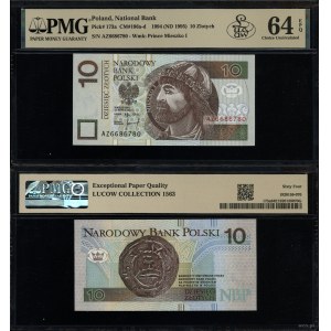 Polonia, 10 zloty, 25.03.1994