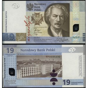 Polonia, 19 zloty, 25.01.2019