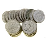 Poland, set of 50 x 5 gold, various vintages, Warsaw