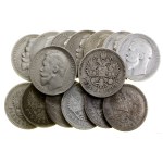 Russia, set of 15 x 1 ruble, various vintages