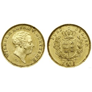 Germania, 5 fiorini, 1825, Stoccarda