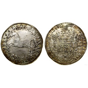 Germany, thaler, 1657 LW, Clausthal