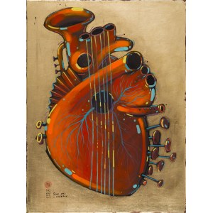 Jagoda Charkiewicz (b. 1982), Heart plays in an orchestra, 2025