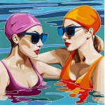 Kasia Davies (b. 1970, Lodz), "Sisterhood," 2025