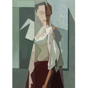 Dorota Kwiatkowska (b. 1994, Plock), Study of a woman's gaze, 2023