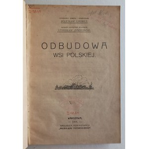 Chomicz, Bolesław, Odbudowa Wsiowa Polskiej, Warschau, 1916.