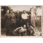 4 fotografie polskich żołnierzy z okresu II RP