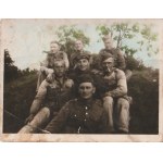4 fotografie polskich żołnierzy z okresu II RP