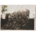 4 fotografie polskich żołnierzy z okresu II RP