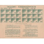 Legitimace člena Ligy protiletecké a protiplynové obrany (LOPP), 1938.