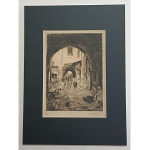 Halpern, Frederick, Starý Jeruzalem, lept na papieri