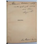 Konopnicka, Maria, *Imagina*, Kraków, 1913. — binding, dedication!