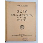 Rzepecki, Tadeusz, Sejm Rzeczpospolitej Polskiej 1919 roku - 1920r.