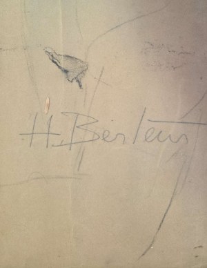 Henryk Berlewi (1894-1967), Portret młodej dziewczyny w niebieskiej sukience