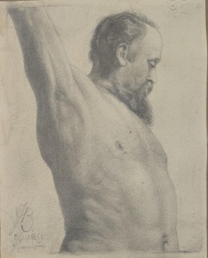 Józef Brandt (1841-1915), Akt męski