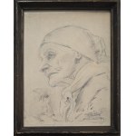 Michał Pociecha (1852-1908), Stara kobieta w chustce