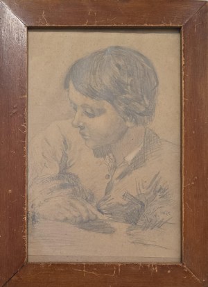 Michał Pociecha (1852-1908), Chłopiec, 1874