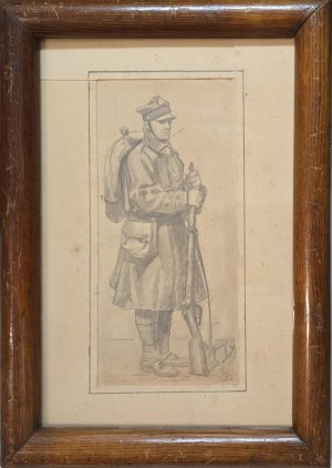Jerzy Potrzebowski (1921-1974), Żołnierz, 1950