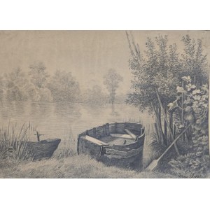 Eliza Elsner, Lake, 1860