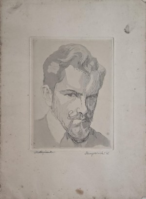 Witold Rzegociński (1883-1969), Autoportret