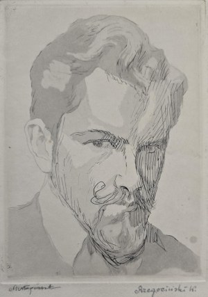 Witold Rzegociński (1883-1969), Autoportret