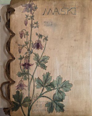 Maurice Pillard Verneuil (według) / Stanisław Wyspiański (według), Projekt (?) okładki czasopisma Maski