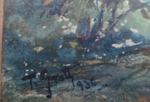 Teodor Grott (1884-1972), Wiśnicz, 1936