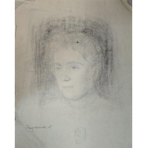 Witold Rzegociński (1883-1969), Portrait of a Woman