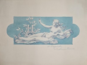 Walerian Kryciński (1852-1929), Projekt dekoracji dla teatru we Lwowie
