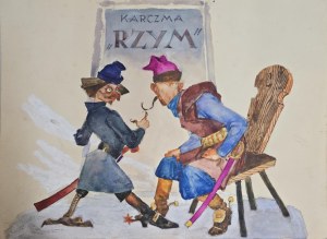 Stefan Brzozowski (1911-1978), Karczma Rzym (Pani Twardowska)