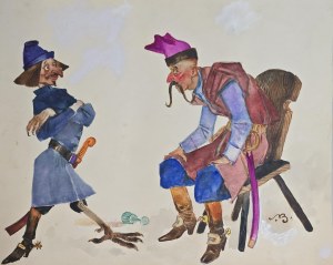 Stefan Brzozowski (1911-1978), Pan Twardowski i Mefistofeles (Pani Twardowska)