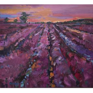 Anna Kostenko (b. 1975), Lavender Fields, 2015