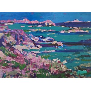 Anna Kostenko (geb. 1975), Mediterrane Landschaft, 2005
