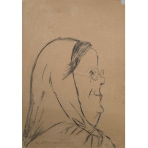 Stefan Brzozowski (1911-1978), Portret kobiety, podwójny 1936
